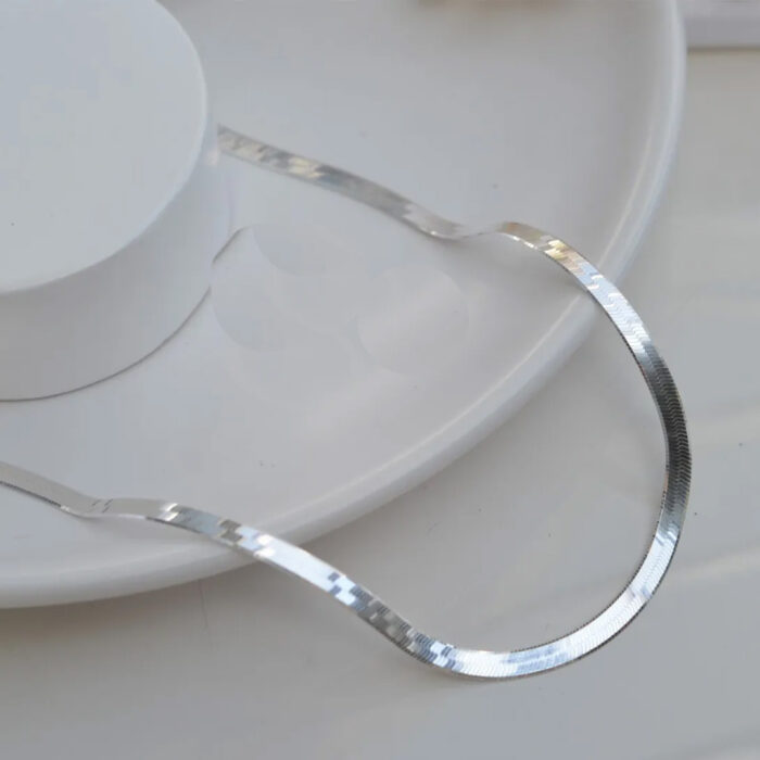 Colar Laminado 40cm Prata - Image 2
