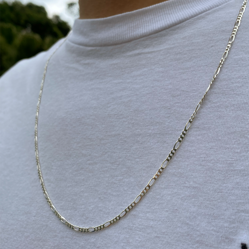 Cordão 3X1 2mm 70cm Prata 925