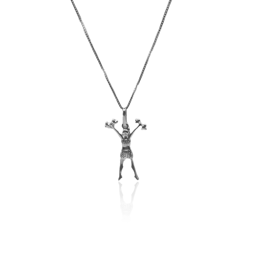 Colar Garota Fitness Prata 925