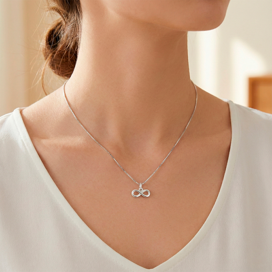 Pingente Infinito Prata 925 - Imagem 4