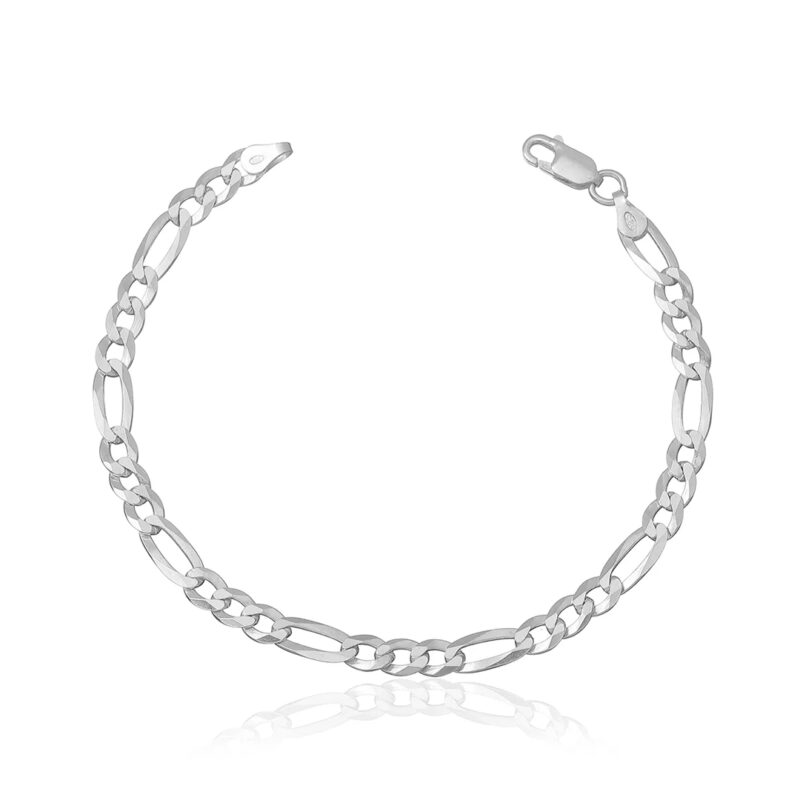 Pulseira 3x1 4.5mm Prata 925